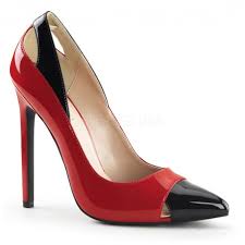 Check spelling or type a new query. Scarpe Decolte Rosse Lucide Con Rifiniture Nere Da Pleaser Scarpe Donna Rosanerastore