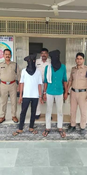 Rewa news: दंपति से लूट करने वाले बदमाश यूपी के निकले | The miscreants who robbed the couple turned out to be from UP.