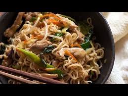 This refers to the custom of serving teahouse customers two pieces of delicately made food items, savory or sweet, to complement their tea. Chow Mein Ramen Noodles Youtube