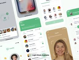 130个界面聊天应用程序UI工具包提供figma格式- UI素材下载