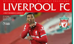 West bromwich albion is going head to head with liverpool starting on 16 may 2021 at 15:30 utc. On Sale Now Liverpool V West Brom Matchday Programme Liverpool Fc