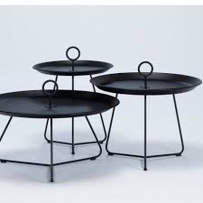Tray Table Eyelet 60 Black Outdoor Houe In 2020 Side Table Table Tray Table