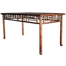 Faux Bamboo Dining Table Dining Room French Faux Bamboo Modern Dining Room Tables