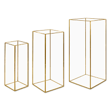 Our mission is to provide our customers trendy design hand blown glass vases, jars, candle holders, floral flower vases, home decorations and gift products with best value for money. Copper Koyal Wholesale Geometric Hurricane Candle Holder Set Of 3 For Wedding Centerpiece Patio Decor Home Decor Table Decorations Home Kitchen Candleholders Swl13562 Nl
