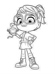 Abby loves adventures with the fuzzlies. Kids N Fun Com 12 Coloring Pages Of Abby Hatcher