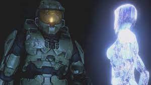 She speaks most of the first game's dialogue, and serves as a talkative foil for the quieter master chief, as well as a way of relaying information and objectives. Halo 3 Pc Master Chief Is Reunited With Cortana Youtube
