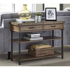 Birch Lane Heritage Tanner Console Table Reviews Wayfair Media Console Table Wood Sofa Console Table