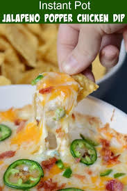 Instant Pot Jalapeno Popper Chicken Dip Hackbraten Und Melodrama Chicken Dip Hackbraten Instant Instapot Rezepte Vorspeisenrezepte Lebensmittel Essen