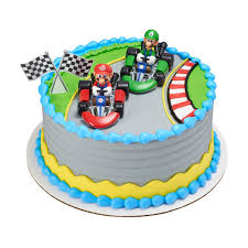 Super mario bros cake toppers decoration figures mario luigi kids party bag filler 6 pieces palmtreecompany 4.5 out of 5 stars (89) $ 19.23. Cake Toppers Super Mario Cake Topper Luigi Kart
