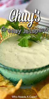 Chuy S Creamy Jalapeno Dip Copycat In 2020 Jalapeno Dip Creamy Jalapeno Dip Chuys Creamy Jalapeno Dip Recipe