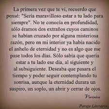 La Primer Vez Que Te Vi Frases Para Marido Frases De Libros Romanticos Frases Bonitas