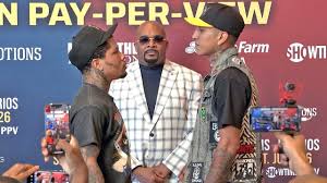 Davis' punishing left to barrios' body sent him to the canvas for the third time in their fight, with just over a minute remaining in the 11th round. Mario Barrios Towers Over Gervonta Davis In First Face Off In Atlanta Youtube