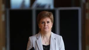 Ms sturgeon said her team had suggested she visit a mass vaccination centre in aberdeen in the too bad that she had to apologised a month ago for breaking covid rules by taking her mask off at a wake. Coronavirus Lockdown Easing And Face Mask Rules Announced In Scotland Politics News Sky News