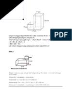 Rumus volume kerucut luas permukaan tinggi dan gambar. Contoh Soal Bangun Ruang Gabungan Kelompok 5