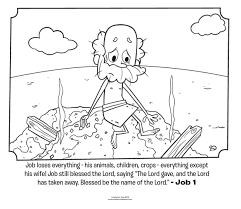 Job Loses Everything Bible Coloring Pages What S In The Bible Bible Coloring Pages Bible Coloring Job Bible
