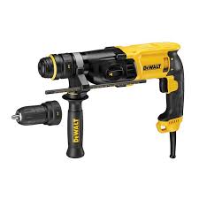 Dewalt D25134k 110v 800w 26mm 3 Mode Sds Plus Combination Drill C W Interchangeable Chuck 1500rpm 5540bpm 2 8 Joules 3kg Dewalt Dewalt Power Tools Corded Drill