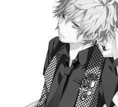 Black And White Anime Boy Side View Pin Oleh A F C Animefanclub Di Awesome Anime Xd Animasi