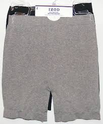 Izod 2 Pack Seamless Shapewear Shorts Size L Xl Smooth Mid Leg Light Control 48 Ebay