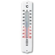 Das thermometer eignet sich zum aufhängen. Tfa Innen Aussen Thermometer Weiss Kaufen Bei Obi