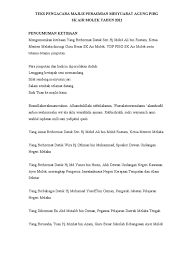 Teks pengacara mesyuarat pibg 2018full description. Teks Pengacara Majlis Perasmian Mesyuarat Agung Pibg