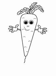 The clowns like to wear colourful clothing. Coloring Pages Carrot With Face Coloring Pages