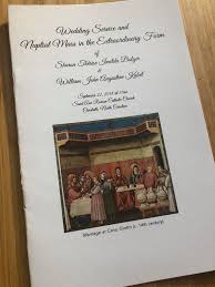 The funeral program layout for this program consist of 2 pages however, you can duplicate the inside page as many times as you like in order to create a mass booklet. Programs Latin Mass Wedding