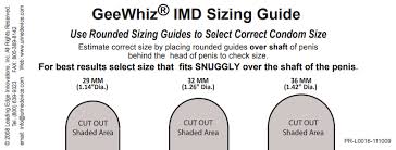 external catheter size chart best picture of chart