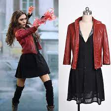 New 2016 The Avengers Scarlet Witch Wanda Maximoff Cosplay Costume Superhero Scarlet Witch C Marvel Costumes Superhero Halloween Costumes Scarlet Witch Costume
