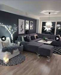 Modern Living Room Lighting Ideas Livingrooms Livingroomlightnings One Of The Most Important And Eff Black Living Room Living Room Grey Living Room Lighting