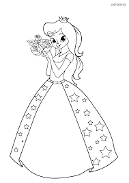 Princesses always have amazing stories that all the romantics dream about as well as the adventurers , as they are not always following the rules! Princesses Coloring Pages Free Printable Princess Coloring Sheets