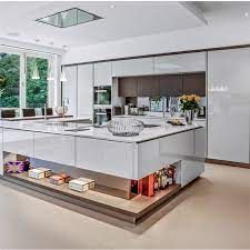 Unlike wooden kitchen cabinets, aluminium kitchen cabinets are much stronger and durable. European Style 3d 4d Design Kitchen Cabinets With Aluminum Frame Glass Design Kitchen Cabinet China Modular Kitchen Wall Cabinets Double Door Single Door Sink China Kitchen Cabinet Kitchen Furniture