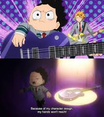 Yu is a voluptuous young woman who has purple eyes with white pupils, with elegantly long eyelashes. Poor Mineta My Hero Academia Facebook