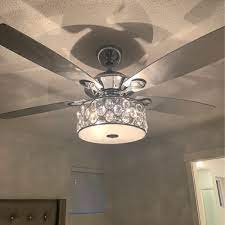 $15.00 coupon applied at checkout. Gold Flamingo 52 Rupert 5 Blade Crystal Ceiling Fan With Remote Control And Light Kit Included Reviews Wayfair