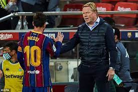 Ronald koeman hopes barcelona's defeat to celta vigo was not lionel messi's final game at the nou camp. Ronald Koeman Convinced Lionel Messi Will Stay At Barcelona Aktuelle Boulevard Nachrichten Und Fotogalerien Zu Stars Sternchen