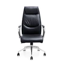 China Heated Modern Genuine Black Italian Leather Swivel Executive Luxury Office Chair China Computer Chair Office Armchair