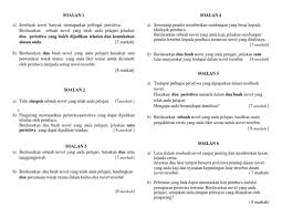 Soalan Soalan Novel Pdf
