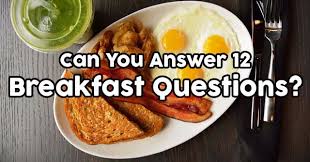 Hg is the chemical symbol of which element? Can You Answer 12 Breakfast Questions Quizpug
