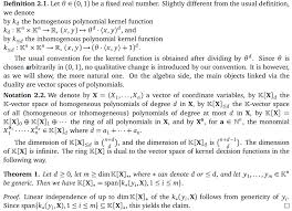 Generic Points As Coefficients Of Polynomial Kernels Mathematics Stack Exchange