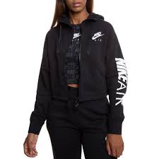 Black And White Nike Sweatshirt Nike Nike Air Full Zip Hoodie Black White Nike Air Hoodie Nike Air Jacket Nike Zip Hoodie