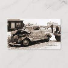 Antique Car Towing Service Repair Shop Sepia Retro Business Card Zazzle Com In 2021 Towing Service Retro Business Card Antique Cars