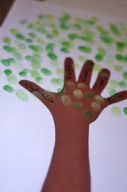 I love their sweet little hands and feet. Handprint Family Tree Factory Direct Craft Blog