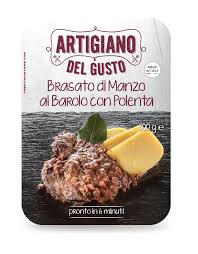 Maybe you would like to learn more about one of these? Brasato Di Manzo Al Barolo Con Polenta Surgelato Artigiano Del Gusto