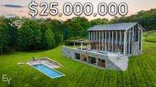 Inside a $25,000,000 New York Billionaires Ranch! - YouTube