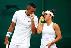 Maybe you would like to learn more about one of these? I Ll Text You If You Want Nick Kyrgios 24 Is Caught Asking Mixed Doubles Partner Desirae Krawczyk 25 On A Date Before A Very Flirty Wimbledon Press Conference