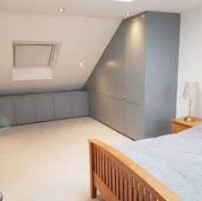 Ceiling slopes were relatively uniformly distributed from 2:12 (9.5°) to beyond 6:12 Bedroom Storage Wall Slanted Ceiling 37 Best Ideas Attic Wardrobe Attic House Attic Rooms