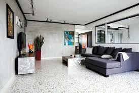 30 Amazing Terrazzo Flooring Ideas In Modern Homes Interiors Modern Houses Interior Interior Design Living Room Design Modern