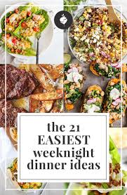Introducing new oven ready meals! The 21 Easiest Weeknight Dinner Ideas That Are Healthy Simple Roots