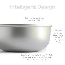 Stainless Steel Dog Bowls Made In Usa Basis Pet