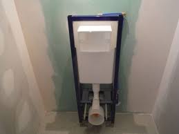 Faire Le Coffrage En Placo D Un Wc Suspendu Wc Suspendu Habillage Wc Suspendu Toilette Suspendu