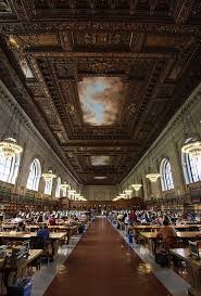 Nypl Reading Room Panorama New York Public Library Reading Room New York